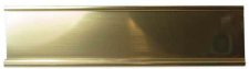 (image for) Gold 10" X 2" Desk Name Plate Holder