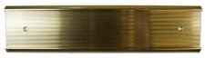 (image for) Gold 10" X 2" Wall Name Plate Holder