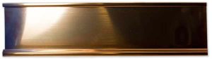 (image for) Rose Gold 10\" X 2\" Desk Name Plate Holder