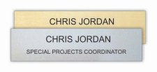 (image for) 2 x 8 Name Plate