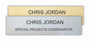 (image for) 2 x 8 Name Plate