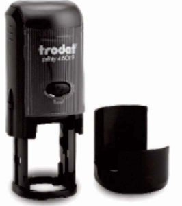 (image for) Trodat Round Stamp 46025 - Black Ink