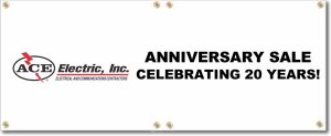 (image for) Ace Electric, Inc. Banner Logo Left