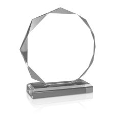 (image for) Clear Acrylic Octagon Award - Small