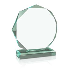 (image for) Jade Acrylic Octagon Award - Small
