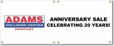 (image for) Adams Collision Center Banner Logo Left