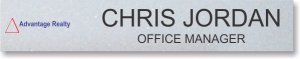 (image for) Advantage Realty Nameplate