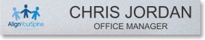 (image for) Align Your Spine Chiropractic Nameplate