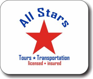 (image for) All Stars Tours and Transportation Mousepad