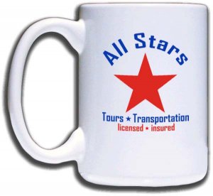 (image for) All Stars Tours and Transportation Mug