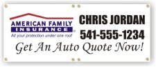 (image for) American Family Insurance 4' x 12' Banner