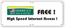 (image for) America's Best Inn & Suites 3' x 10' Banner