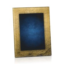 (image for) Blue and Gold Acrylic Art Plaque Award with Easel - Extra Large