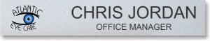 (image for) Atlantic Eye Care Nameplate