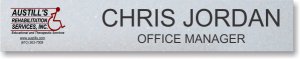 (image for) Austill\'s Rehabilitation Service Nameplate