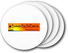 (image for) Backwater Bay Real Estate Coasters (5 Pack)