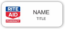 (image for) Rite Aid Pharmacy Standard White badge