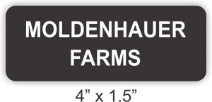 (image for) Moldenhauer Farms Standard Black badge