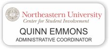 (image for) Northeastern University - White Center for Student Involvement Badge