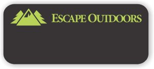 (image for) Escape Outdoors Chalkboard badge