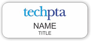 (image for) Brooklyn Tech PTA Standard White badge