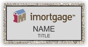 (image for) imortgage Bling Silver Badge