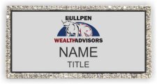 (image for) Bullpen Wealth Advisors Bling Silver badge