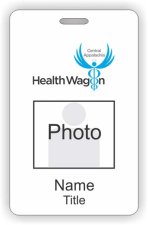 (image for) The Health Wagon Photo ID Vertical badge