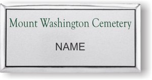 (image for) Mount Washington Cemetery Executive Silver badge
