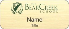 (image for) The Bear Creek School Standard Gold badge