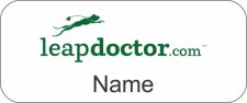 (image for) Leapdoctor.com Standard White badge