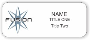 (image for) Fusion Physical Therapy & Sports Performance Standard White badge