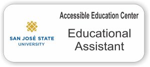 (image for) Accessible Education Center White Rounded Corners badge