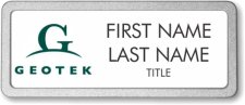 (image for) GeoTek, Inc. Prestige Pebbled badge