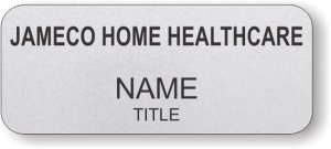(image for) JAMECO HOME HEALTHCARE Standard Silver badge