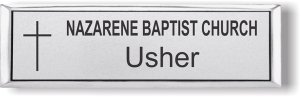 (image for) Nazarene Baptist Church Small Executive Silver badge