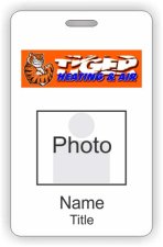 (image for) Tiger Heating & Air Photo ID Vertical badge