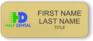 (image for) Half Dental Tatum Standard Gold badge