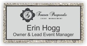 (image for) Forever Proposals, LLC Bling Silver badge