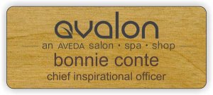 (image for) Avalon Woodgrain badge