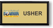 (image for) Dominion Life Christian Center Executive Black Other badge