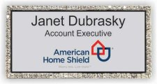 (image for) American Home Shield Bling Silver badge