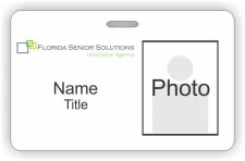 (image for) Florida Senior Solutions Photo ID Horizontal badge