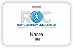 (image for) Rome Orthopaedic Center ID Horizontal badge