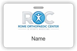 (image for) Rome Orthopaedic Center ID Horizontal badge