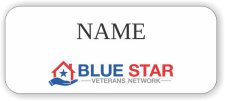 (image for) Blue Star Veterans Network Standard White badge