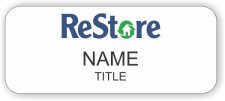 (image for) Habitat for Humanity Standard White badge