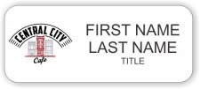 (image for) Central City Cafe Standard White badge