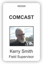 (image for) COMCAST Photo ID - Horizontal badge