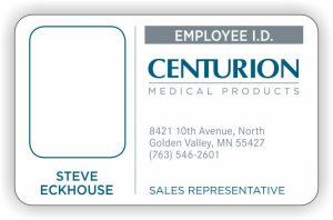 (image for) Centurion Medical Products Photo ID Horizontal badge